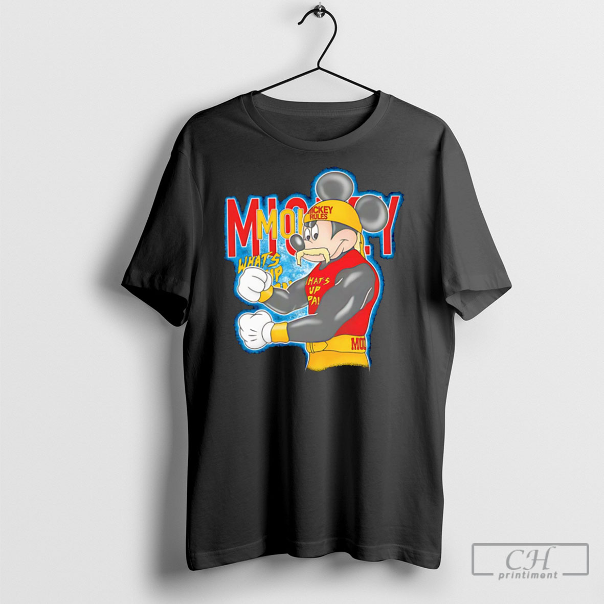 Hulk Hogan Mickey Whats Up Tee Shirt Sweatshirt