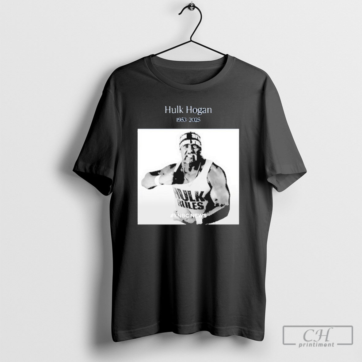 Hulk Hogan Ripping 1953 2025 Photo Tee Shirt Sweatshirt
