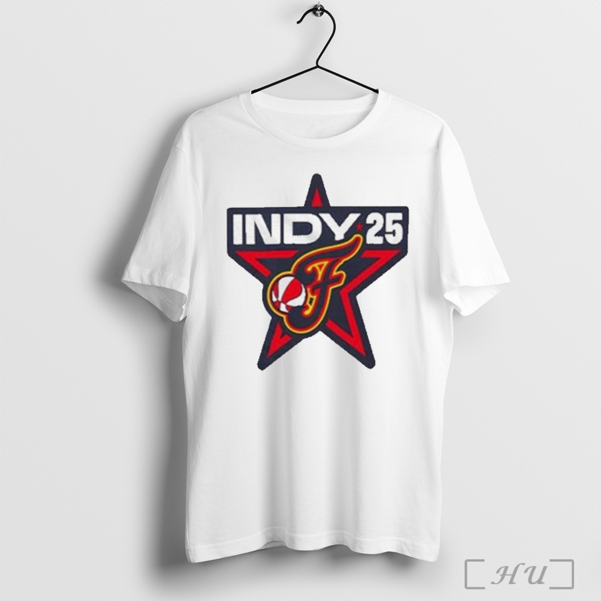 Indiana Fever Indy 25 Star Logo T Shirt Sweatshirt
