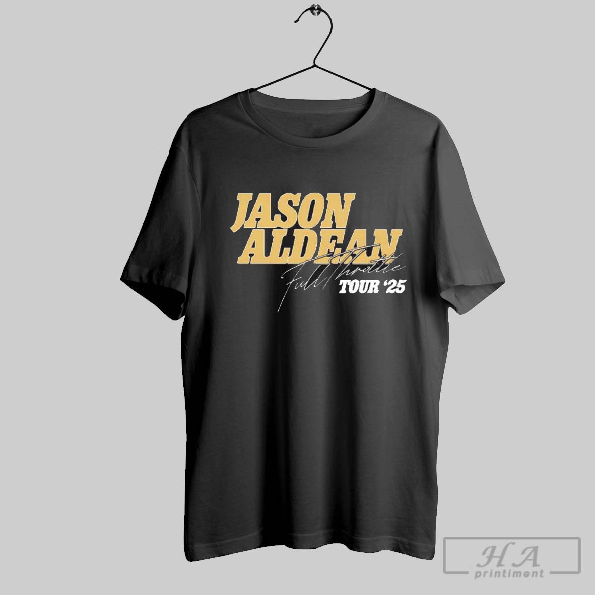 Jason Aldean Full Throttle Tour Racing 2025 Shirt