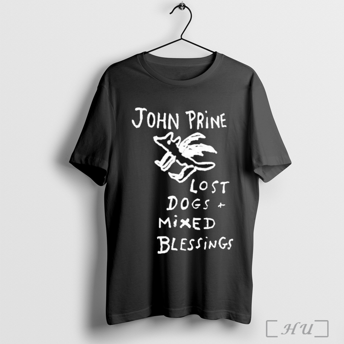 John Prine Lost Dogs Mixed Blessings Throwback T Shirt Sweatshirt