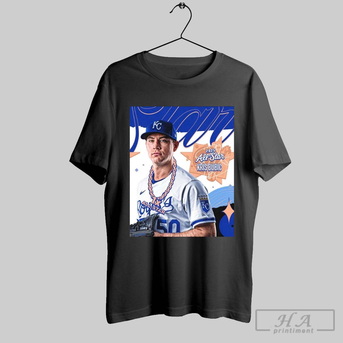 Kansas City Royals Kris Bubic 1x All Star Game 2025 T Shirt