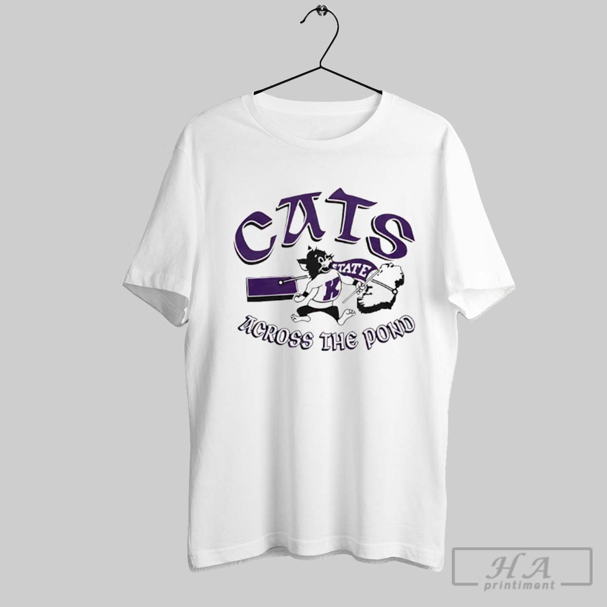 Kansas State In Ireland Cats Across The Pond Shirt