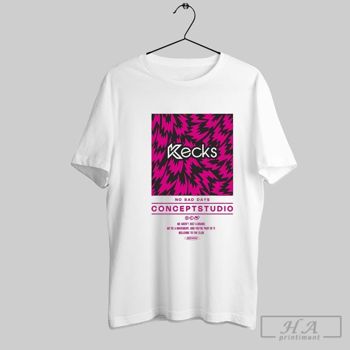 Kecks No Bad Days Concept Studio T Shirts