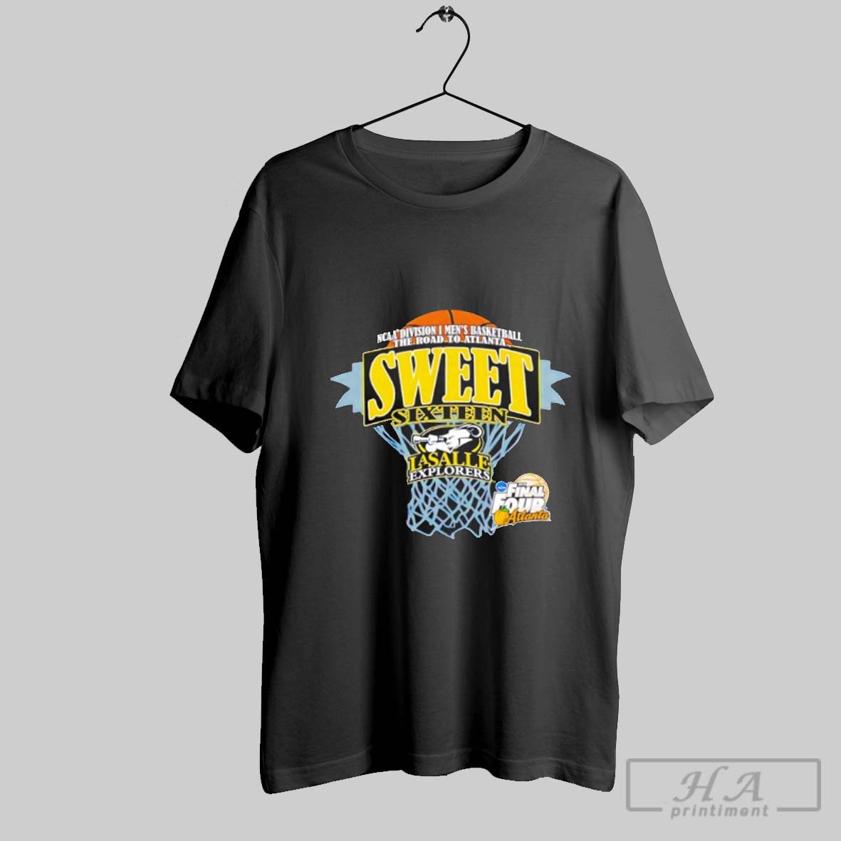 La Salle Explorers Ncaa Division I Mens Basketball The Road To Atlanta Sweet Sixteen Shirt