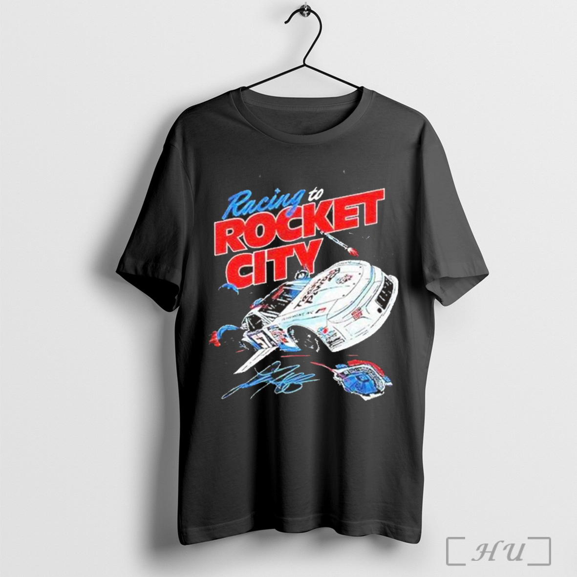 Landon Huffman Racing To Rocket City Signature T Shirt Sweatshirt