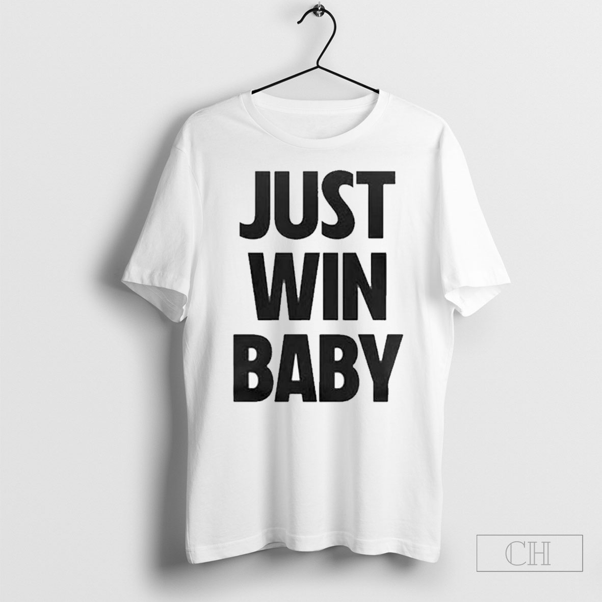 Las Vegas Raiders Al Davis Just Win Baby Text 2025 Shirt