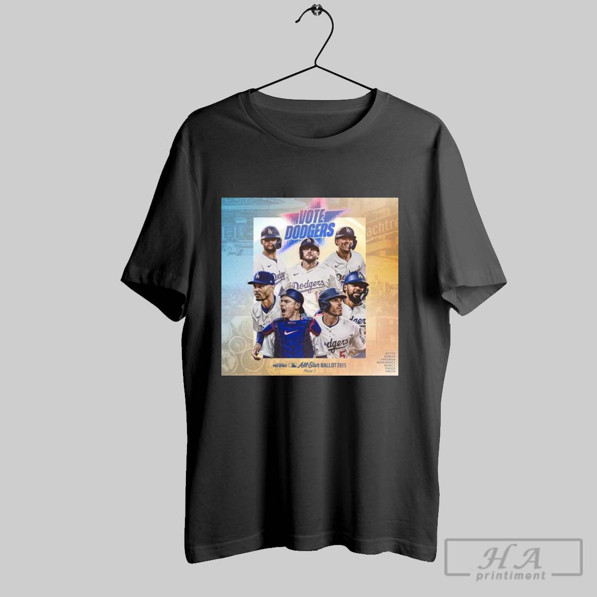 Los Angeles Dodgers Phase 2 All Star Voting 2025 Shirt