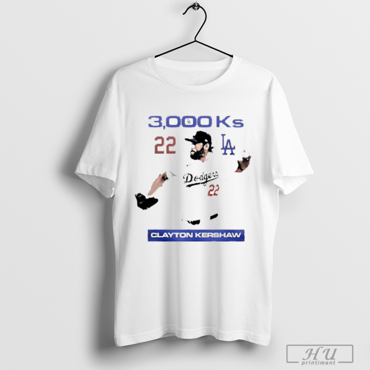 Los Angeles Dodgers X Clayton Kershaw 3000 Strikeouts T Shirt Sweatshirt