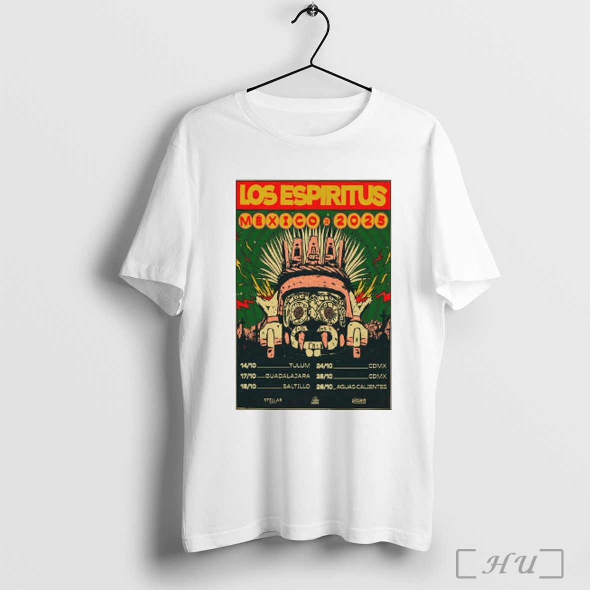 Los Espiritus Mexico Tour October 2025 Dates T Shirt Sweatshirt