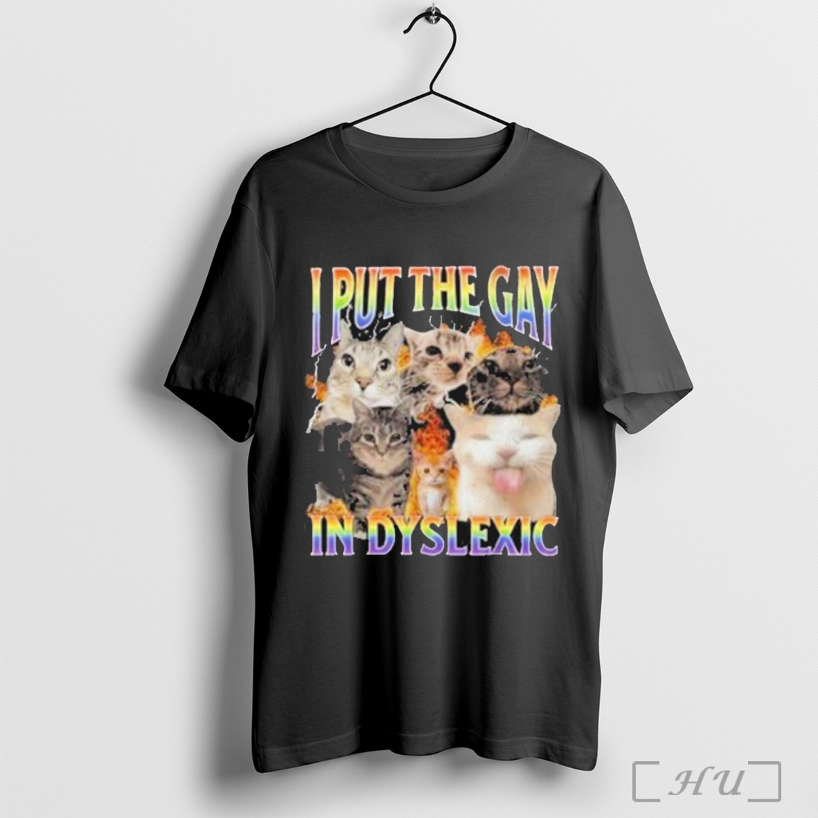 Meiyokies I Put The Gay On Dyslexic Cat Memes T Shirt Sweatshirt