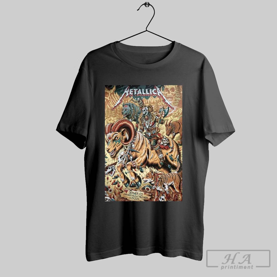 Metallica M72 Denver Co Empower Field At Mile High 6 29 2025 Shirt