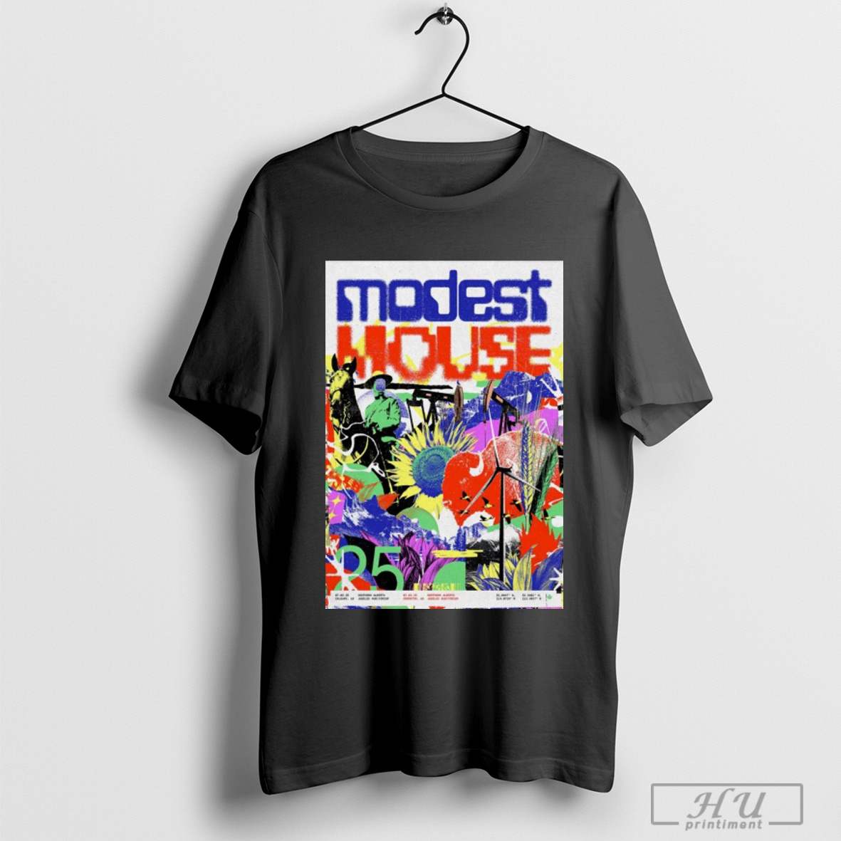 Modest Mouse Western Canada Run July 2025 Concert Poster T Shirt Sweatshirt