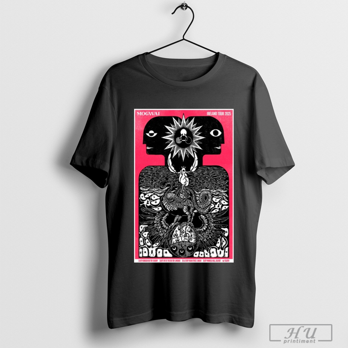 Mogwai Tour July 26 26 2025 Dublin Ireland Poster T Shirt Sweatshirt