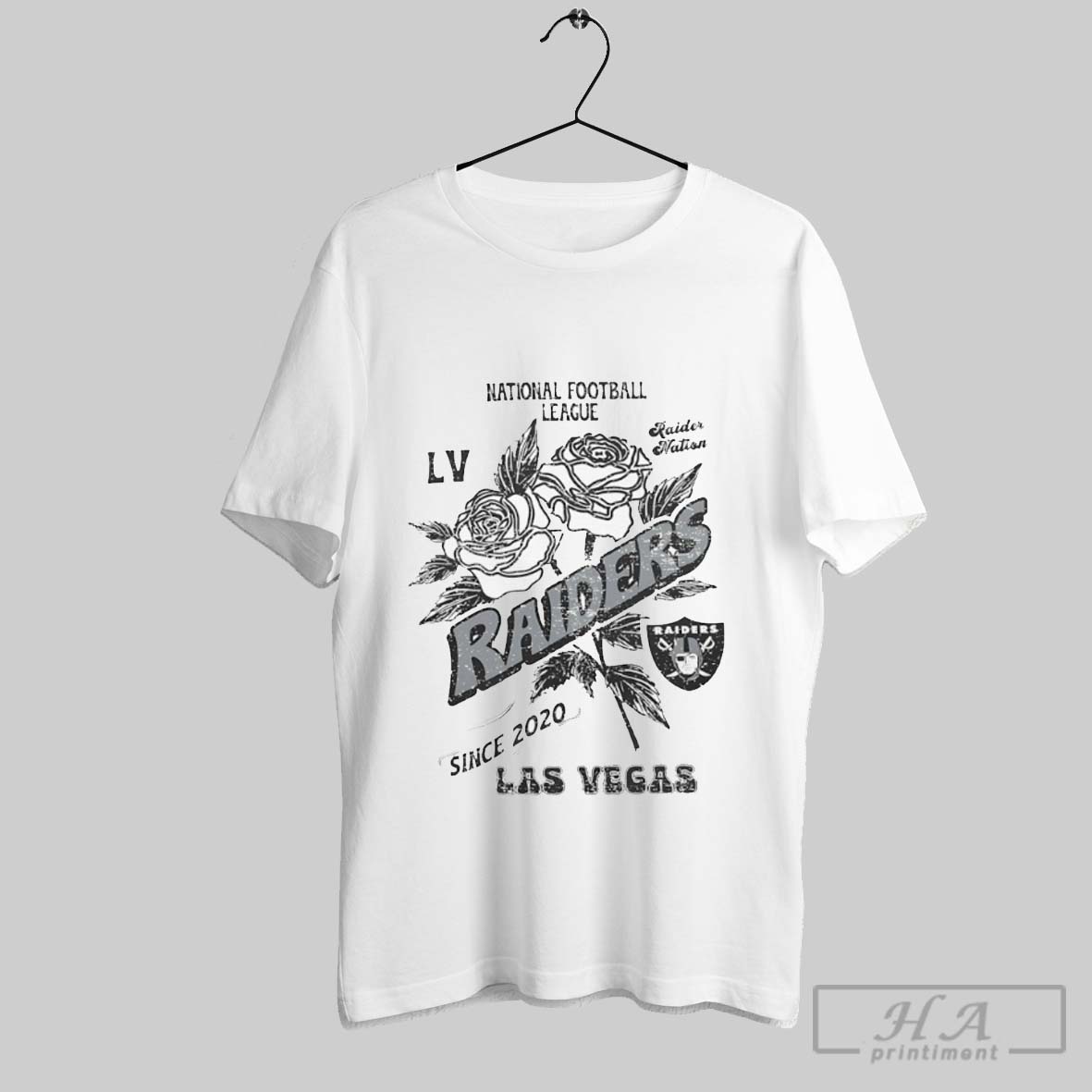 National Football League Las Vegas Raiders Since 2020 Flowers Shirt