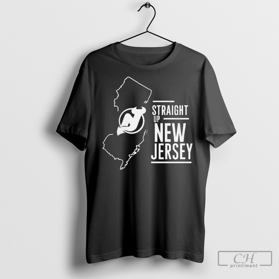 New Jersey Devils Together For New Jersey Straight Up 2025 T Shirt