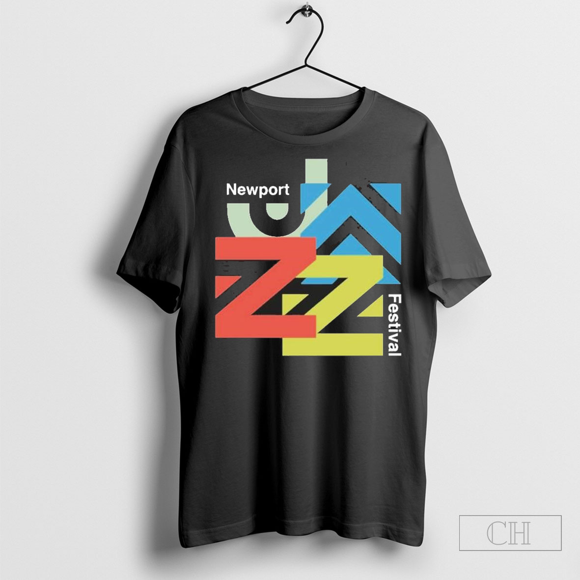 Newport Jazz Festival Letterforms T Shirt