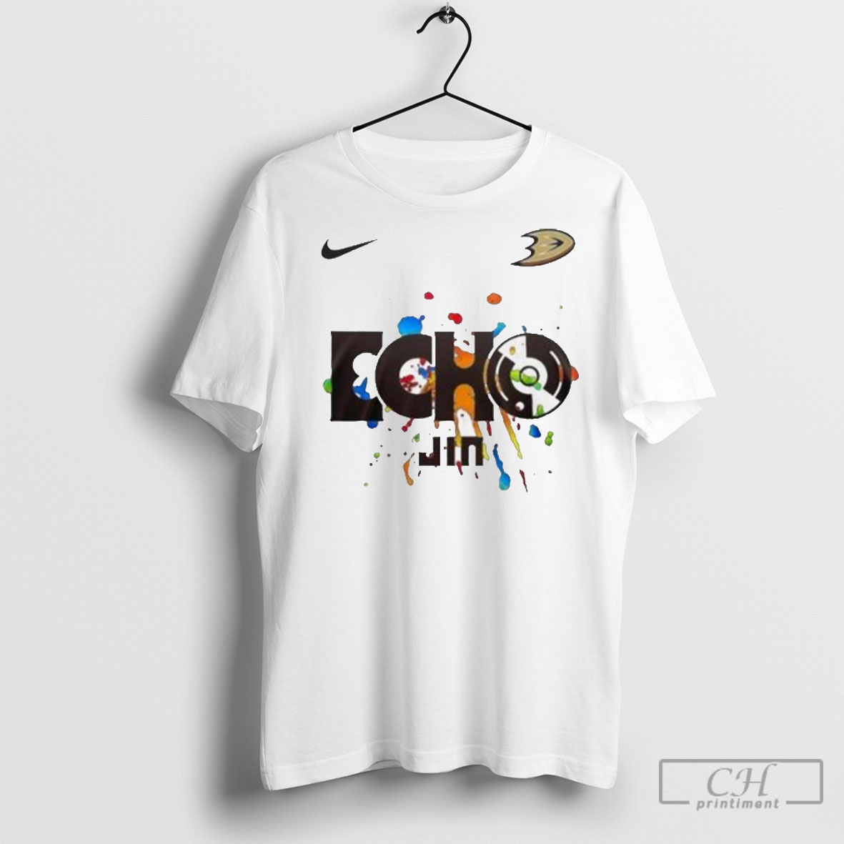 Nike Anaheim Ducks X Jin Run Seokjin Ep Tour 2025 T Shirt