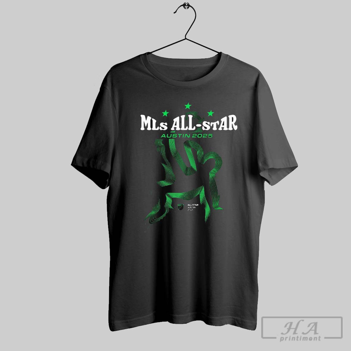 Official 2025 Mls All Star Austin Game Bicycle Kick T Shirt