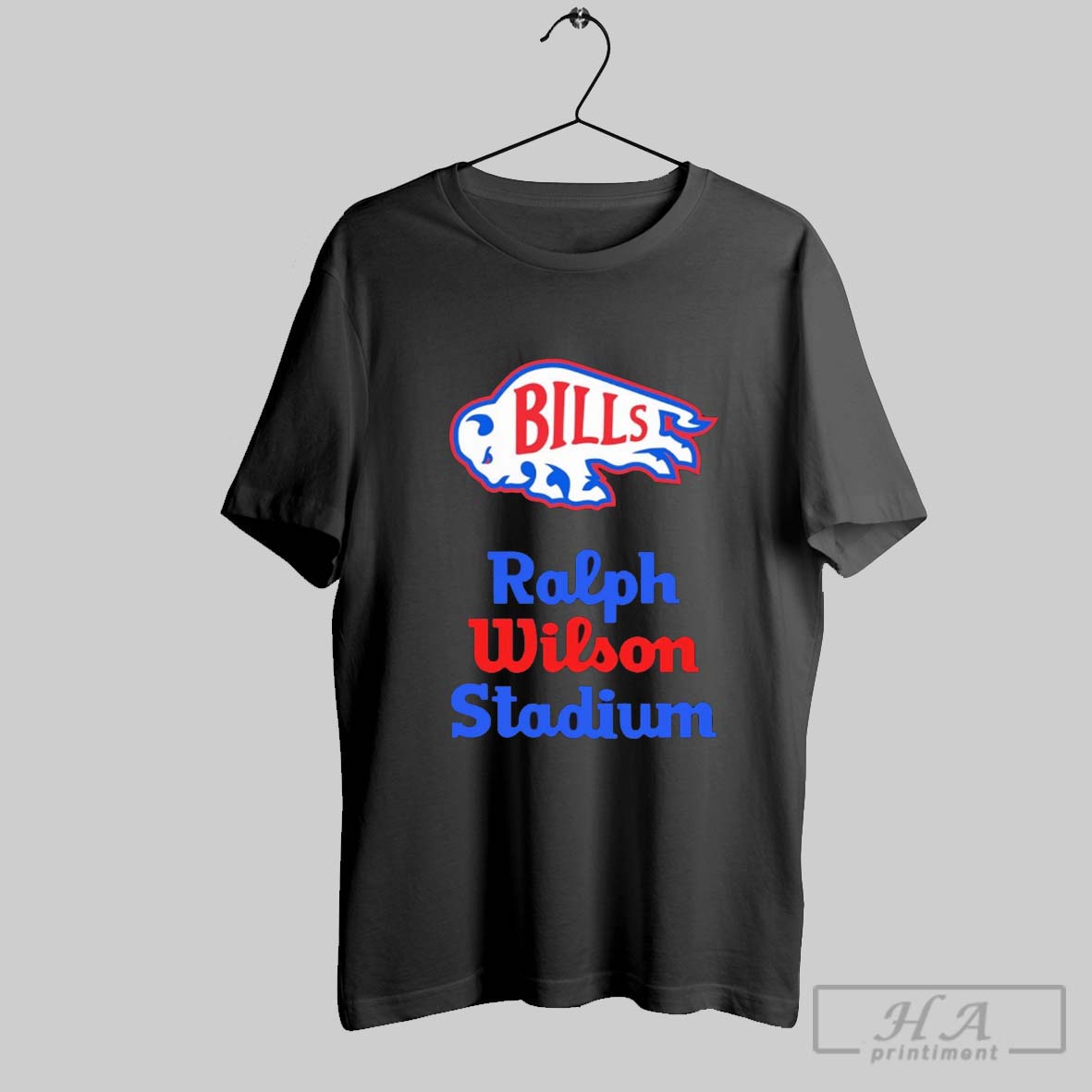 Official Official Buffalo Bills Ralph Wilson Stadium Logo Carl Cordes Art T T Shirt