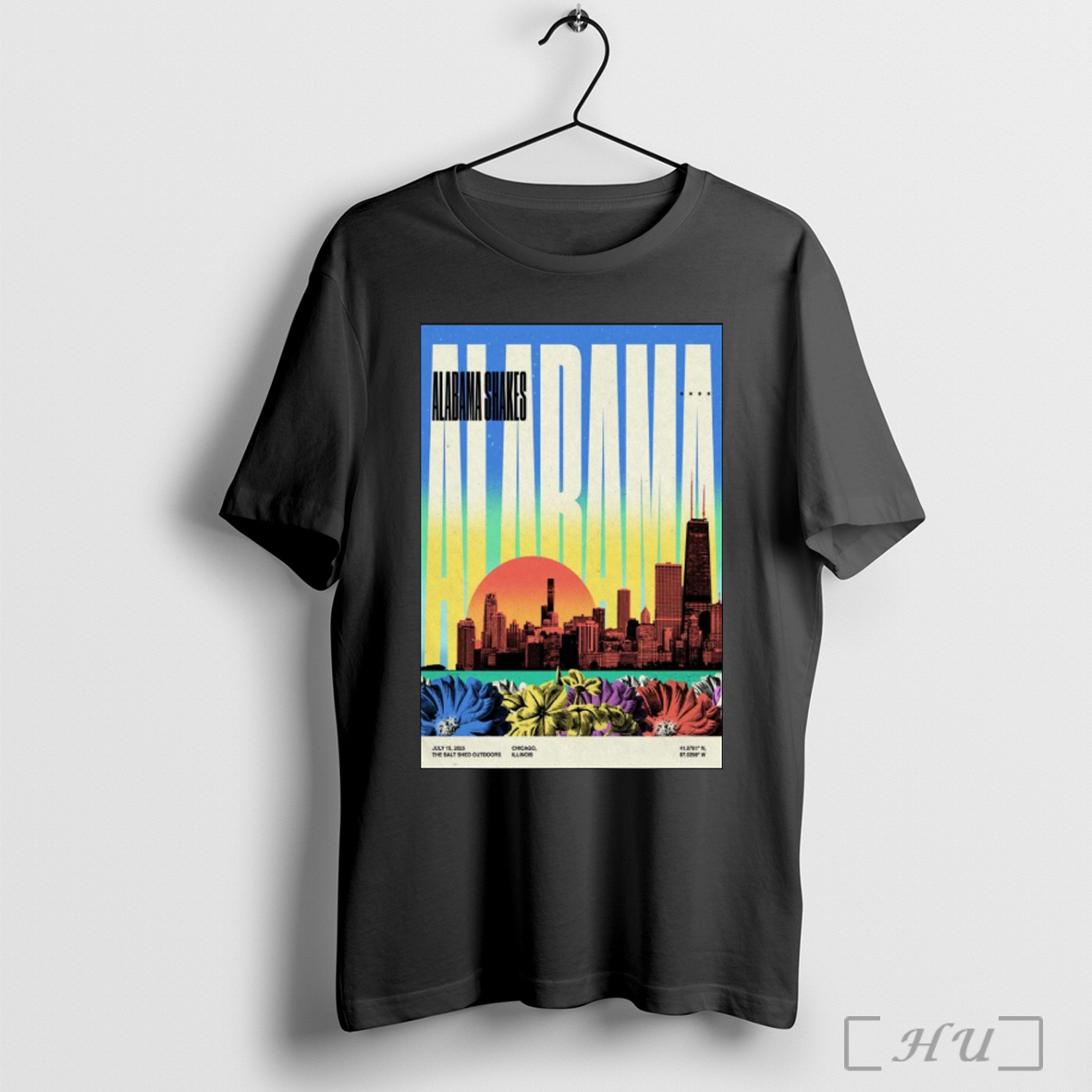 Officials Alabama Shakes Jul 15 2025 The Salt Shed In Chicago Il Poster T Shirt Sweatshirt