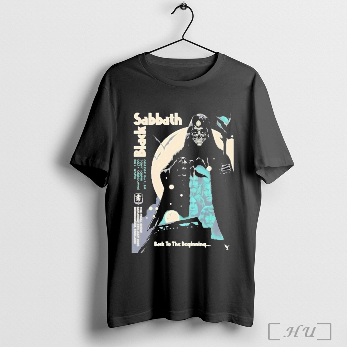 Officials Black Sabbath Back To The Beginning In Birmingham 2025 T Shirt Sweatshirt