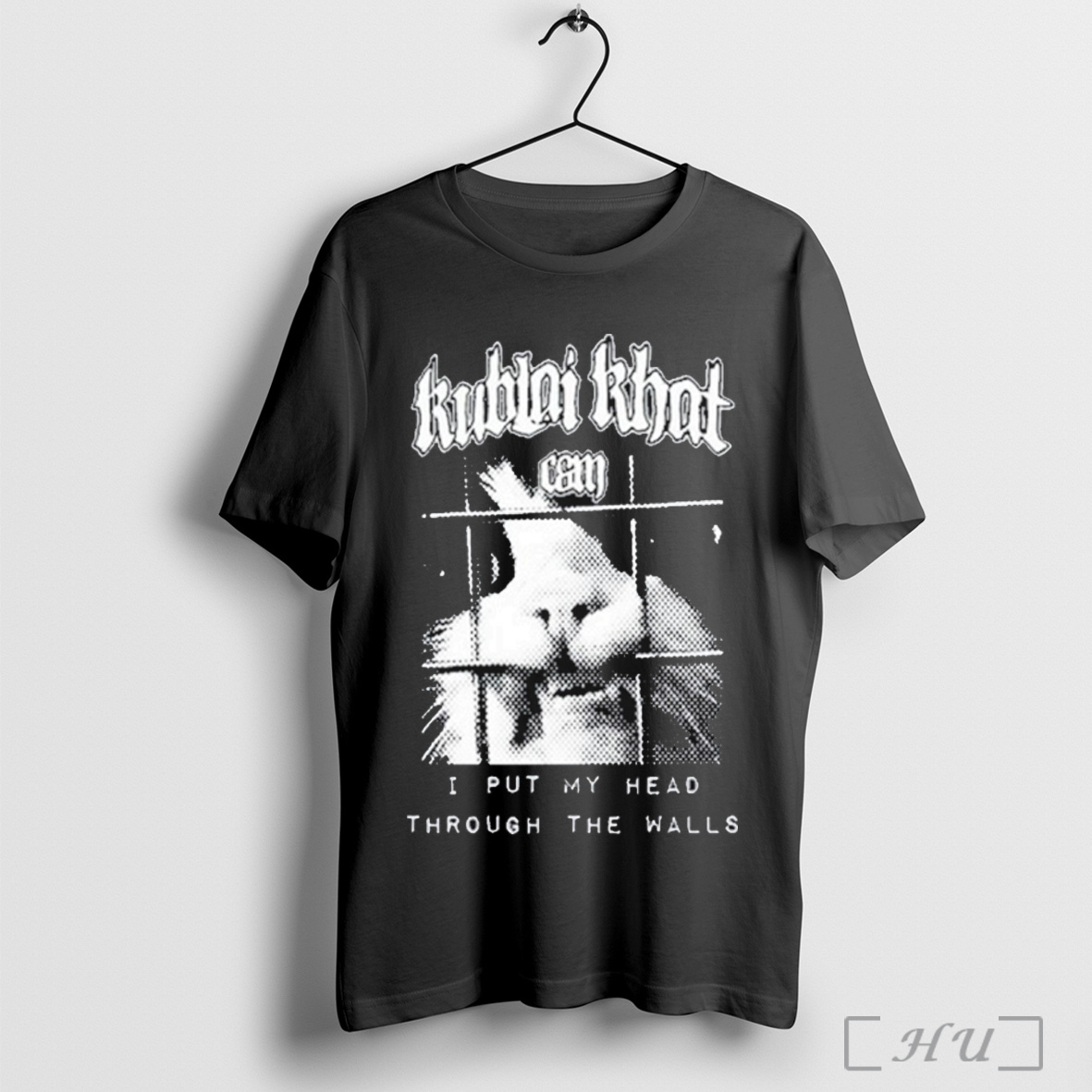 Officials Cats And Metal Music Kublai Khat Can I Put My Head Through The Walls T Shirt Sweatshirt