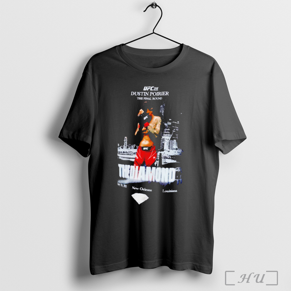 Officials Dustin Poirier The Diamond Last Dance Boxy The Final Round Ufc Champion T Shirt Sweatshirt