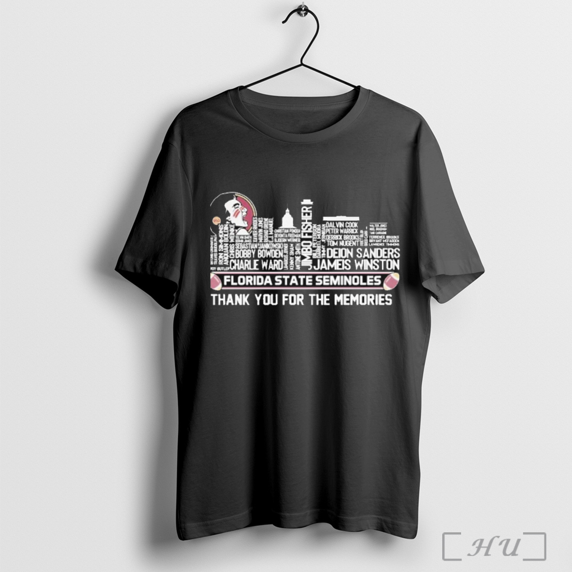 Officials Florida State Seminoles Thank You For The Memories Skyline City T Shirt Sweatshirt