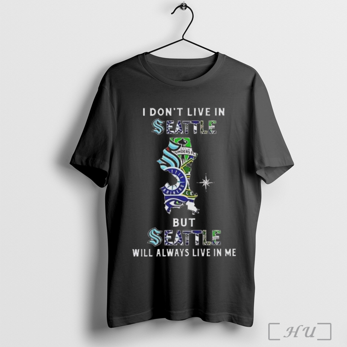 Officials I Dont Live In Seattle But Seattle Will Always Live In Me Sport Map 2025 T Shirt Sweatshirt