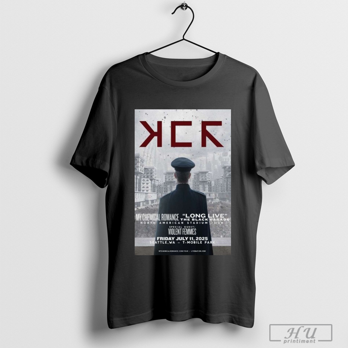 Officials Poster 07 11 2025 Seattle Wa My Chemical Romance T Shirt Sweatshirt