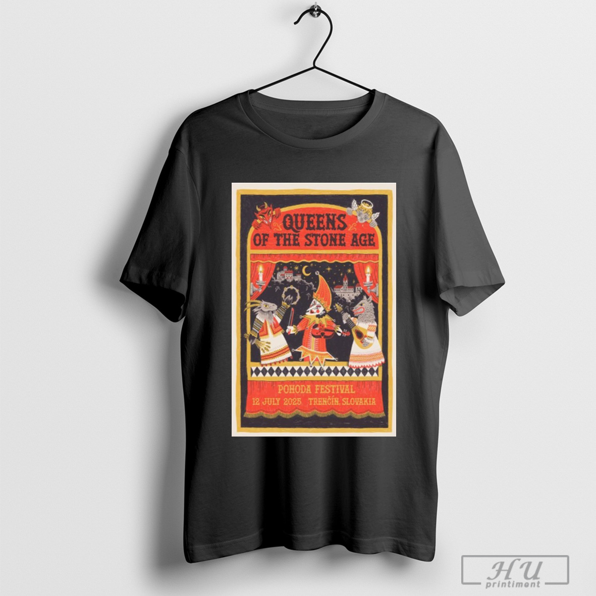 Officials Queens Of The Stone Age Poster July 12 2025 Pohoda Festival Trencin Slovakia T Shirt Sweatshirt