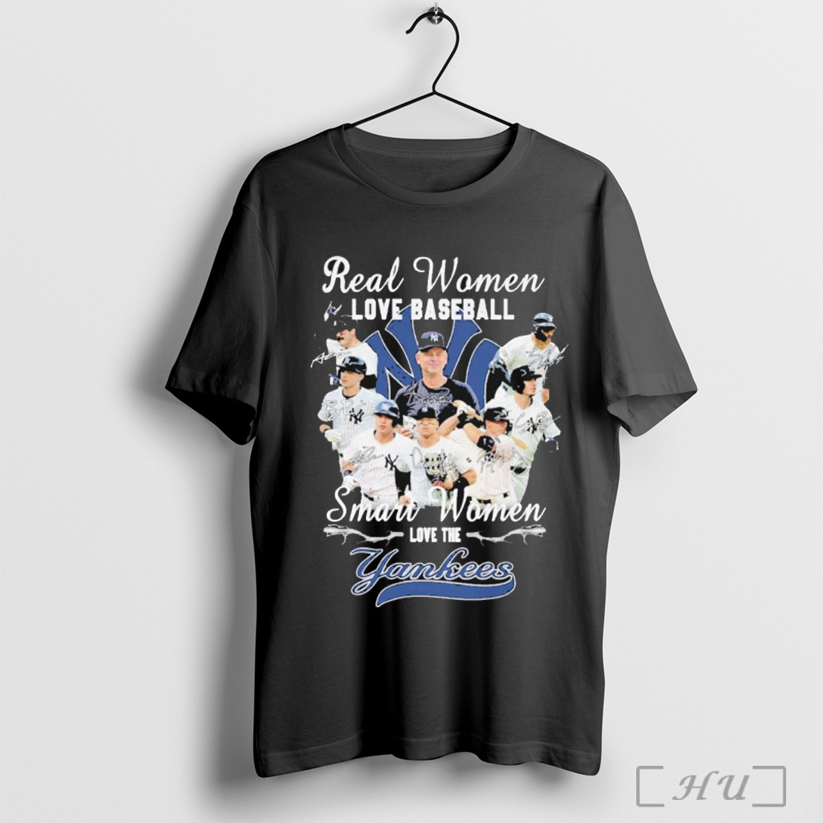 Officials Real Women Love Baseball Smart Women Love The New York Yankees Signature T Shirt Sweatshirt