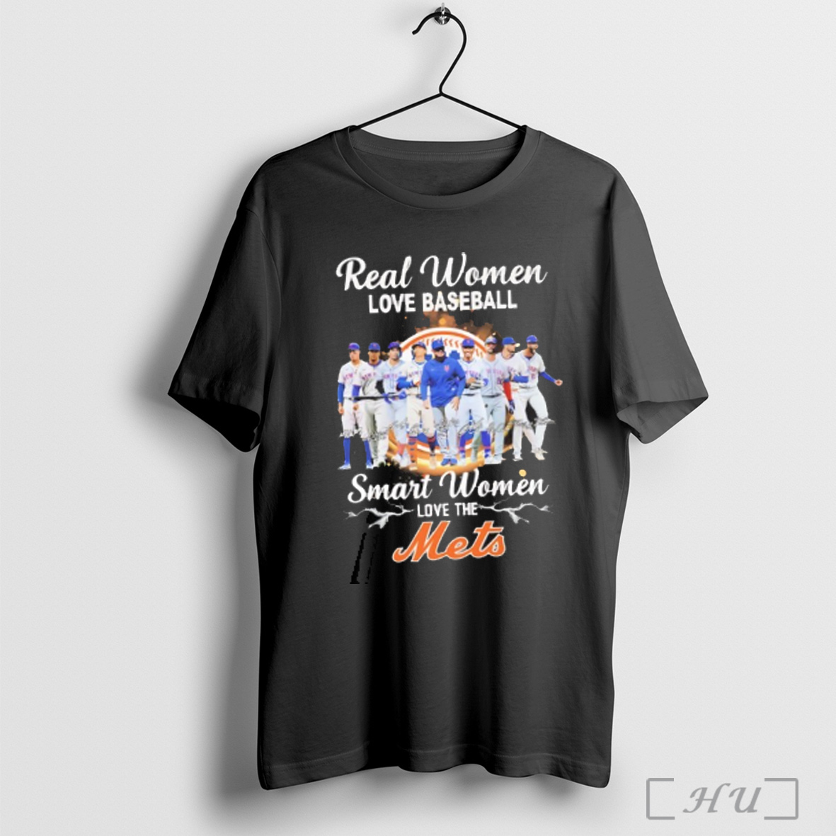 Officials Real Women Love Baseball Smart Women Love Mets All Star Game 2025 Signagures T Shirt Sweatshirt