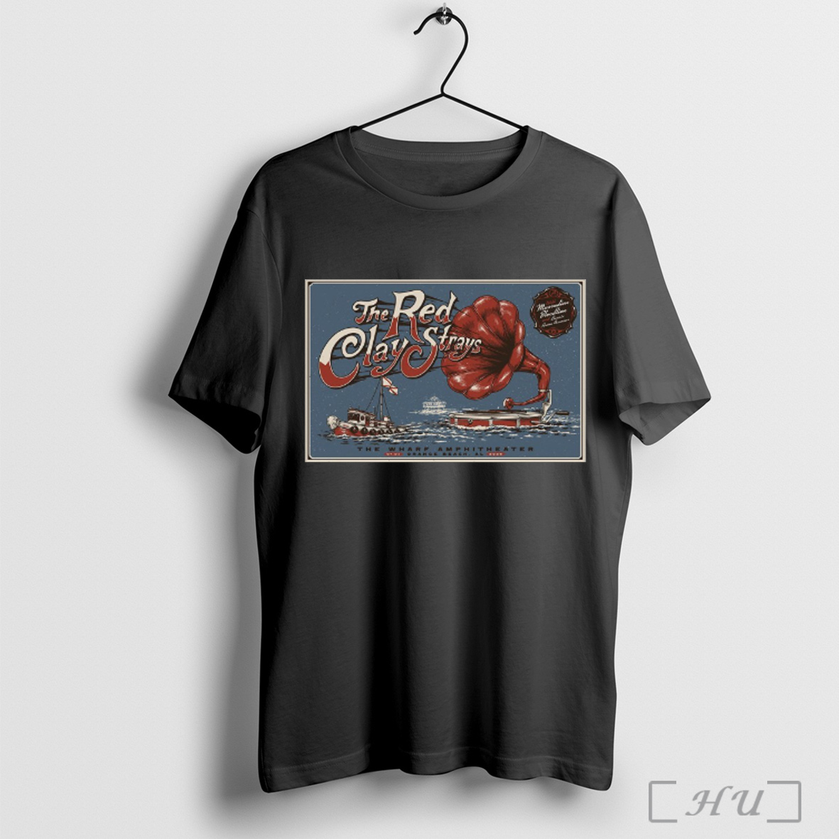 Officials Red Clay Strays The Wharf Orange Beach Al 07 4 2025 T Shirt Sweatshirt