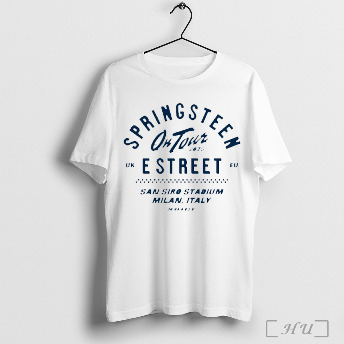 Officials Springsteen The E Street Band Milan 2025 San Sorp Stadoim Milan Italy 30 06 And 03 07 Tour T Shirt Sweatshirt
