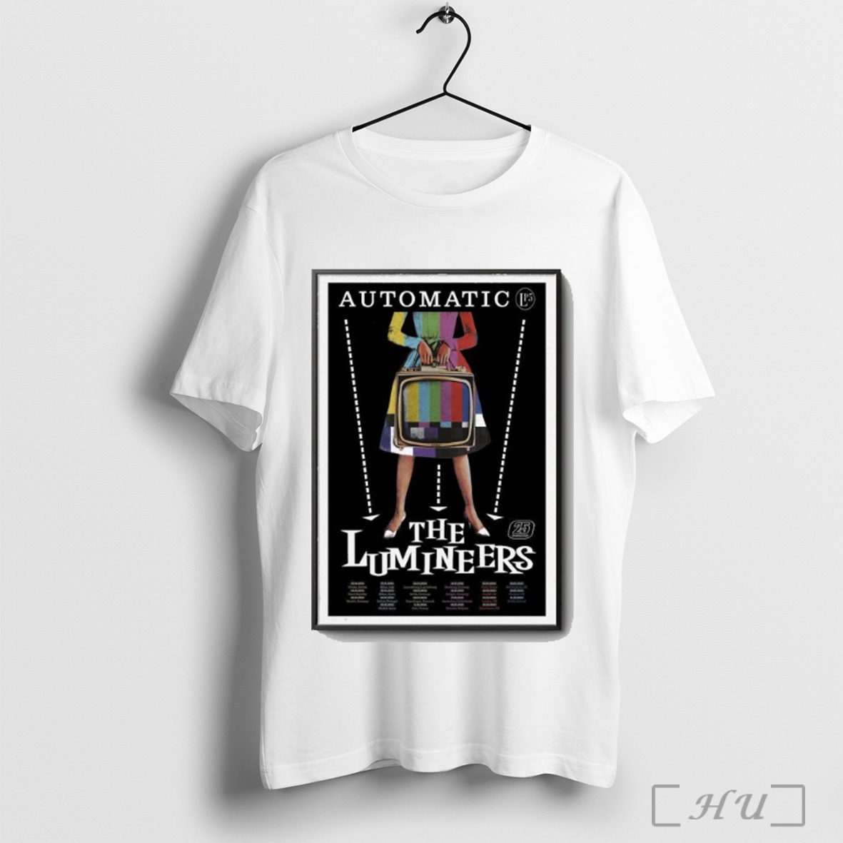 Officials The Lumineers Automatic Eu Uk World Tour 2025 Poster Shirt Sweatshirt
