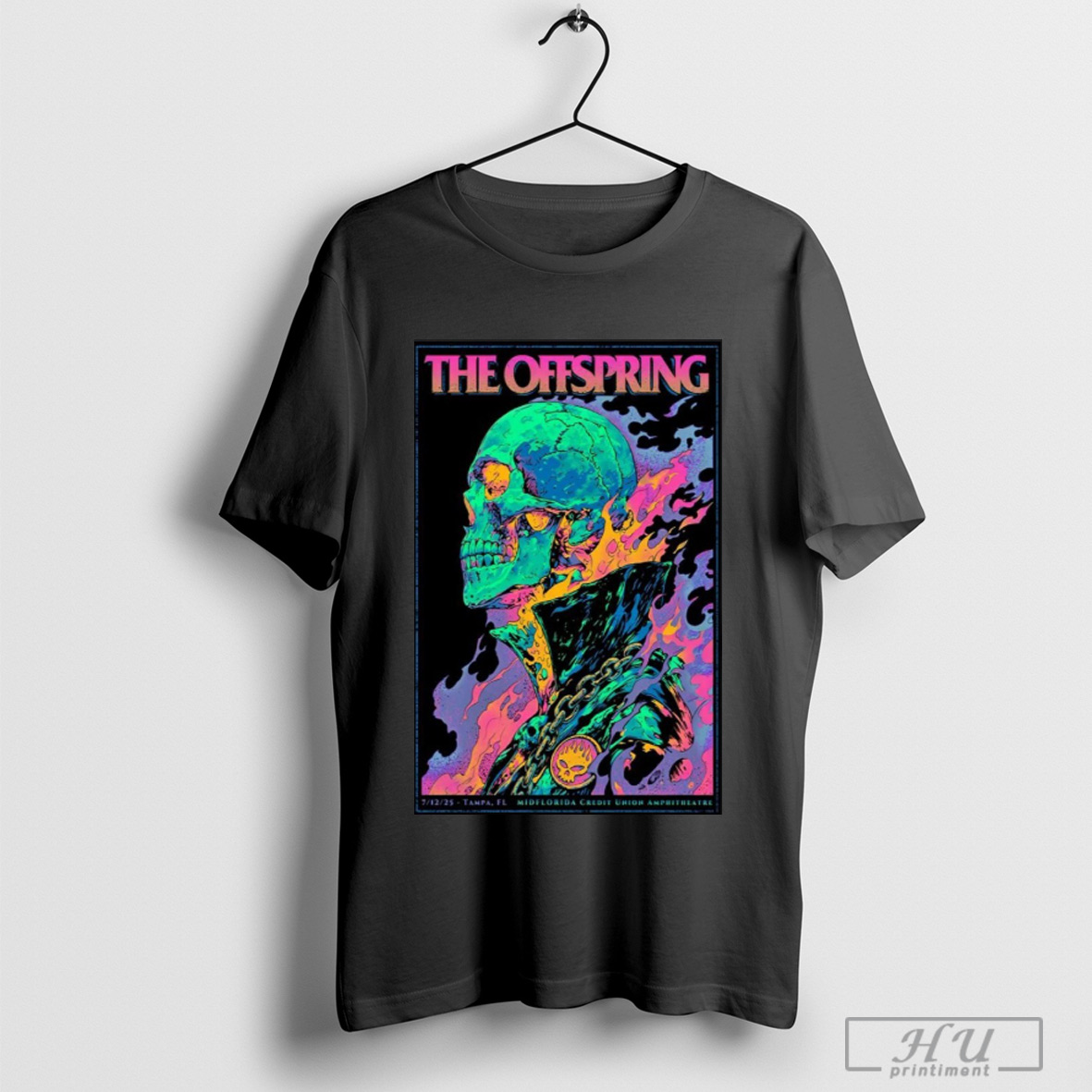 Officials The Offspring Poster July 12 2025 Midflorida Amphitheatre Tampa Fl T Shirt Sweatshirt