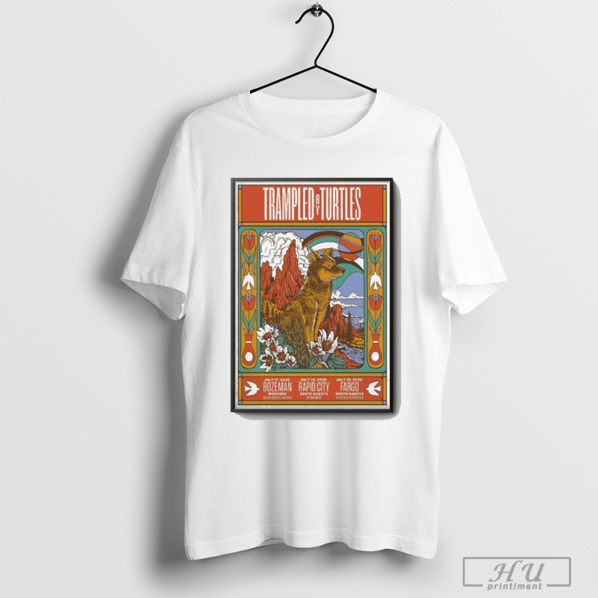 Officials Trampled By Turtles Jul 17 2025 Bozeman Mt Poster T Shirt Sweatshirt