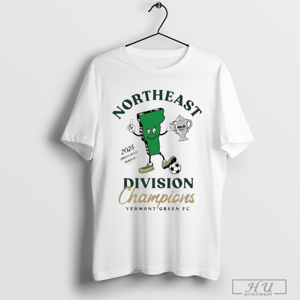 Officials Vermont Green Fc Northeast Division Champions 2025 T Shirt Sweatshirt