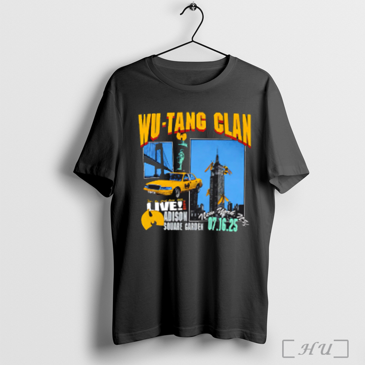 Officials Wu Tang Clan For The First Time Ever Live Madison Square Garden 2025 T Shirt Sweatshirt