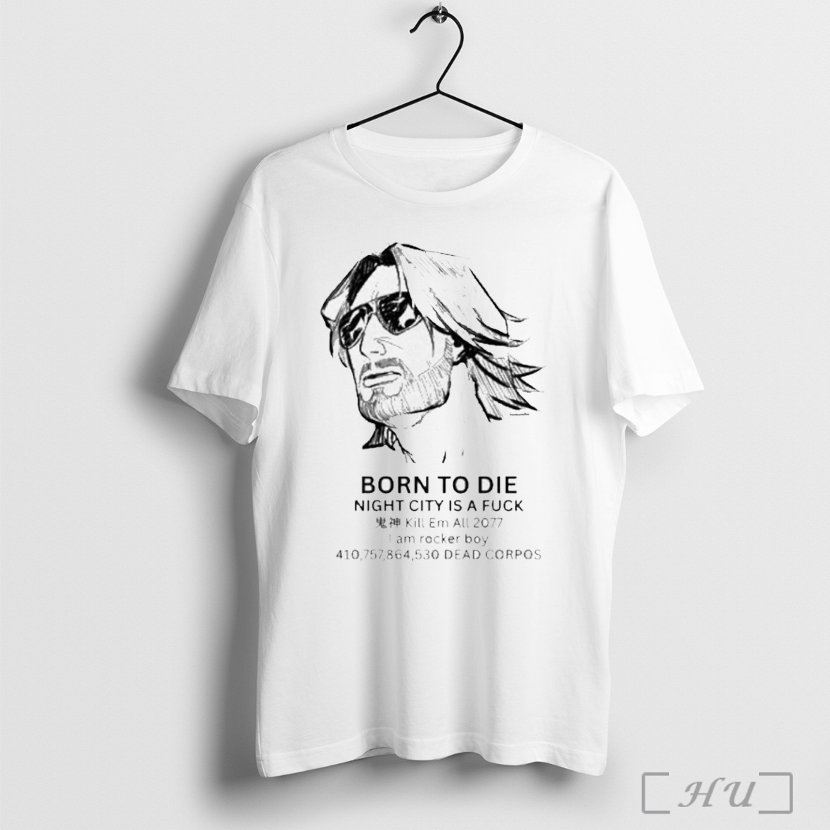 Officialsborn To Die Night City Is A Fuck Kill Em All 2077 I Am Rocker Boy 410757864530 Dead Corpos T Shirt Sweatshirt