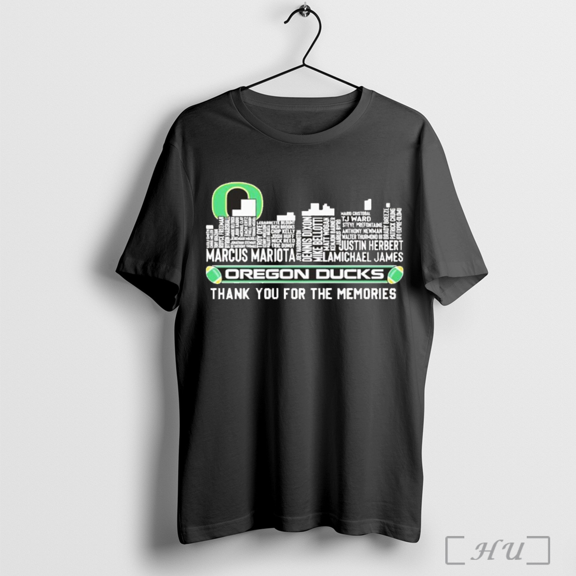 Oregon Duck Thank You For The Memories T Shirt Sweatshirt