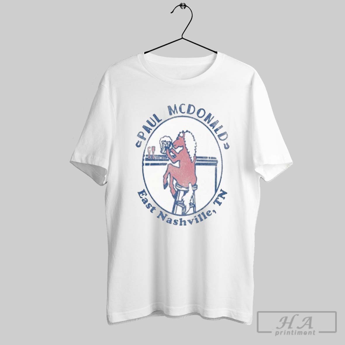 Paul Mcdonald East Nashville Tn Bar Pony T Shirts