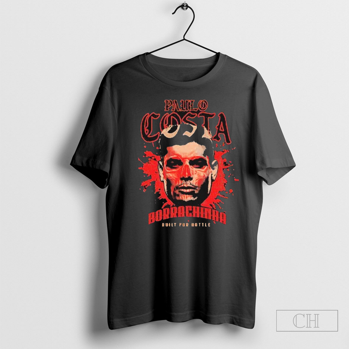 Paulo Costa Borrachinha Built For Battle T Shirt