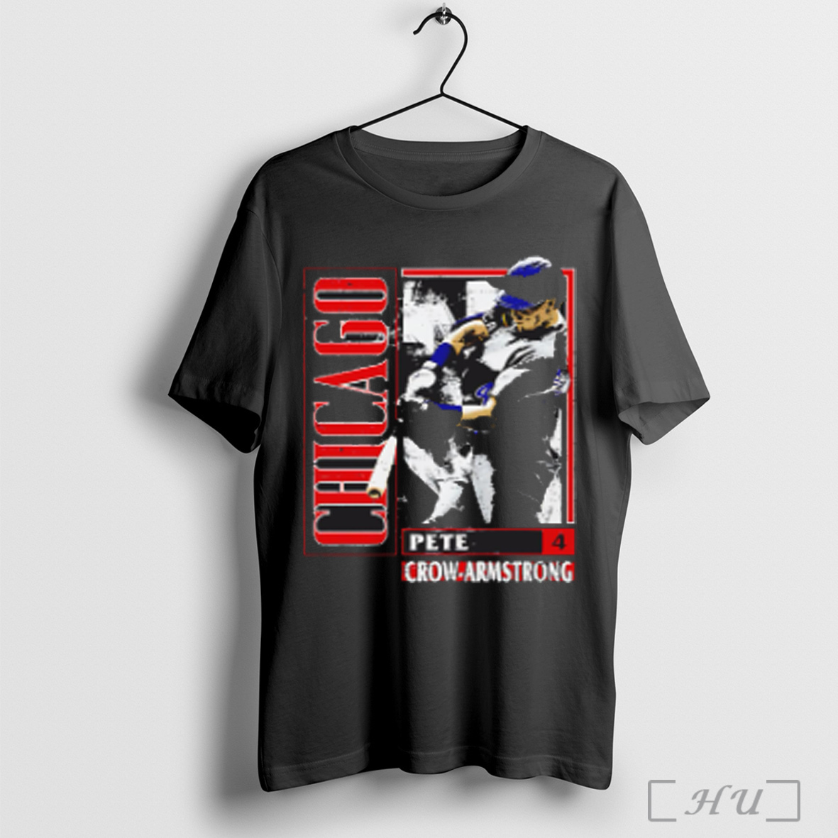Pete Crow Armstrong Chicago Cubs Card Style Vintage T Shirt Sweatshirt