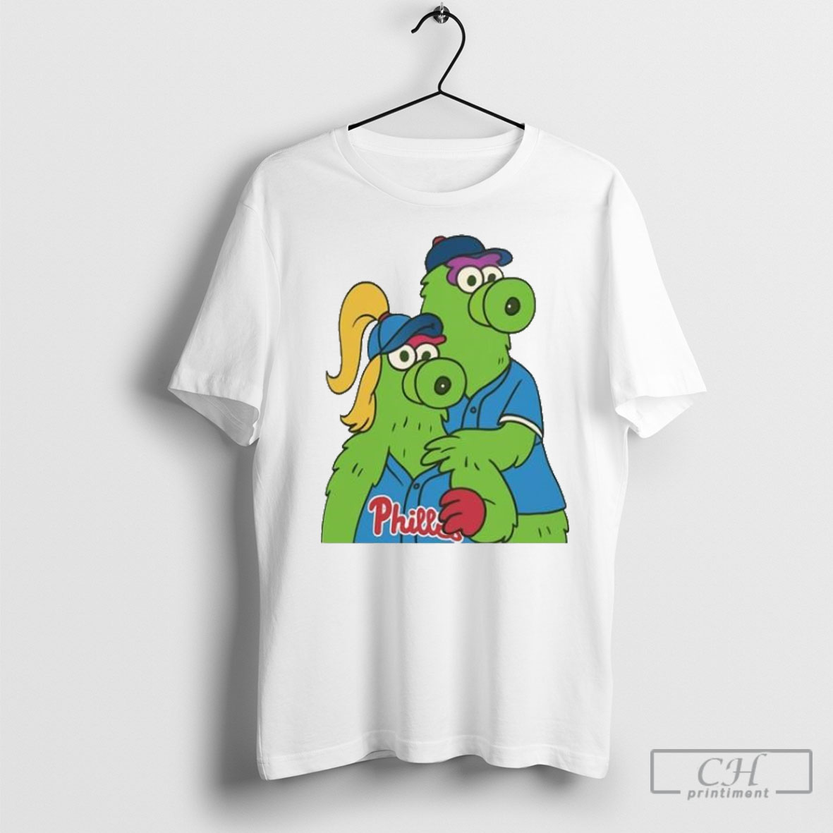 Phillies Phanatic Coldplay Kiss Cam Tee Shirt Sweatshirt