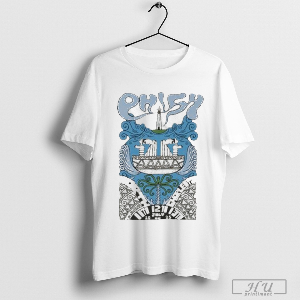 Phish North Charleston Coliseum Summer Tour 2025 Event T Shirt Sweatshirt