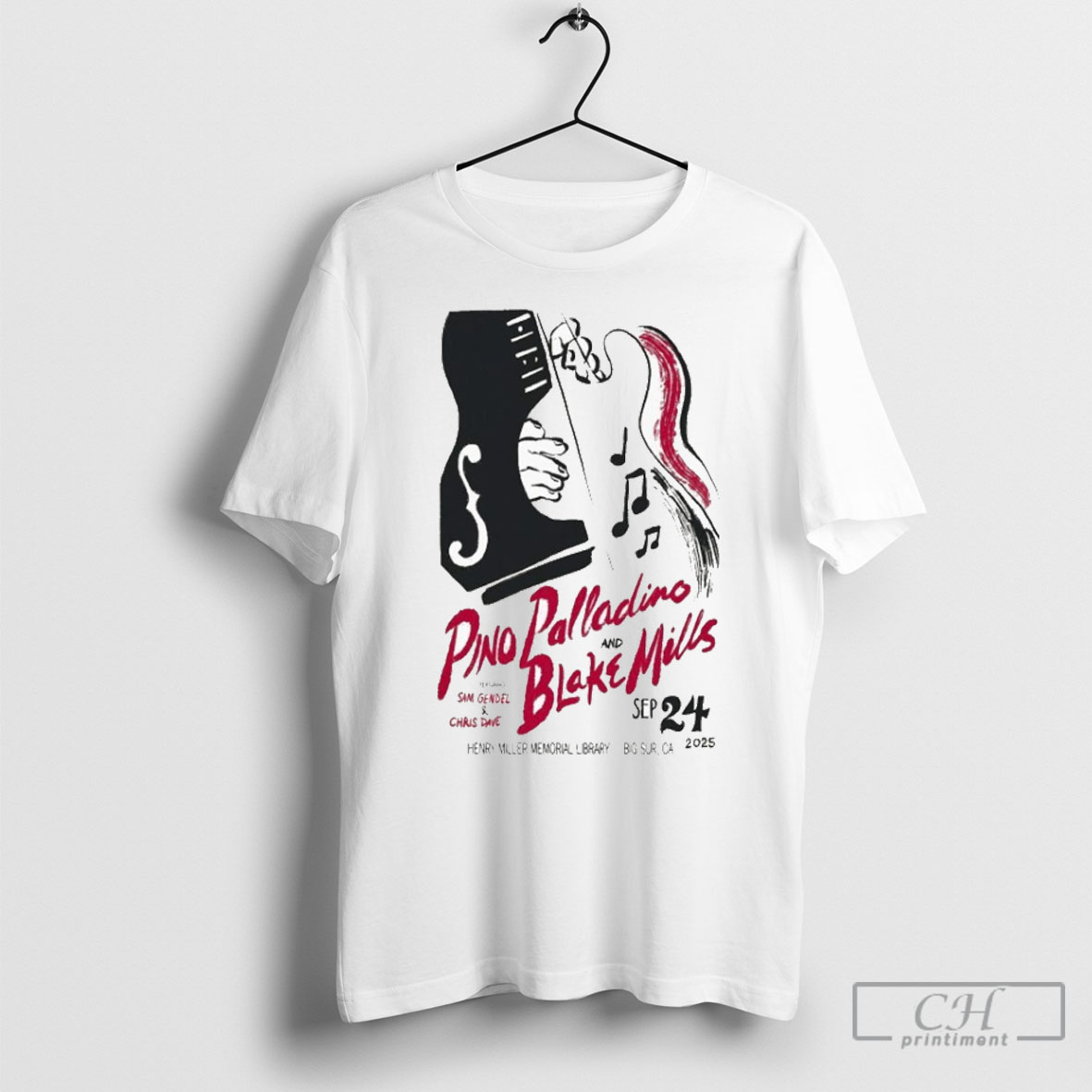 Pino Palladino And Blake Mills 2025 Big Sur Ca Tee Shirt Sweatshirt