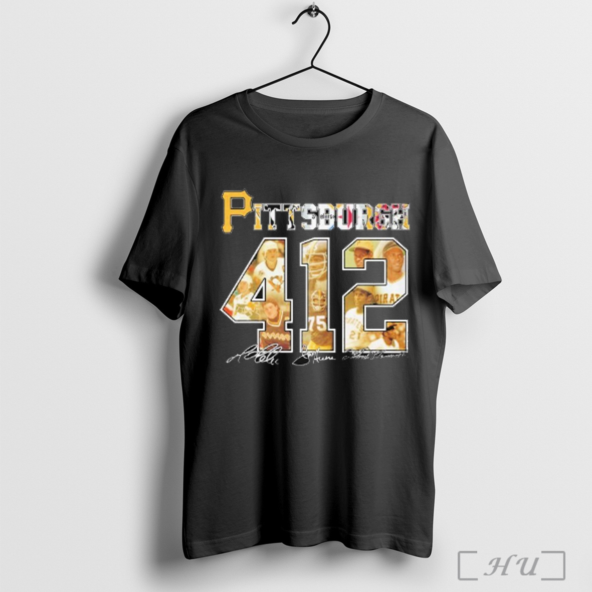 Pittsburgh Pirates 412 Legends Signatures T Shirt Sweatshirt